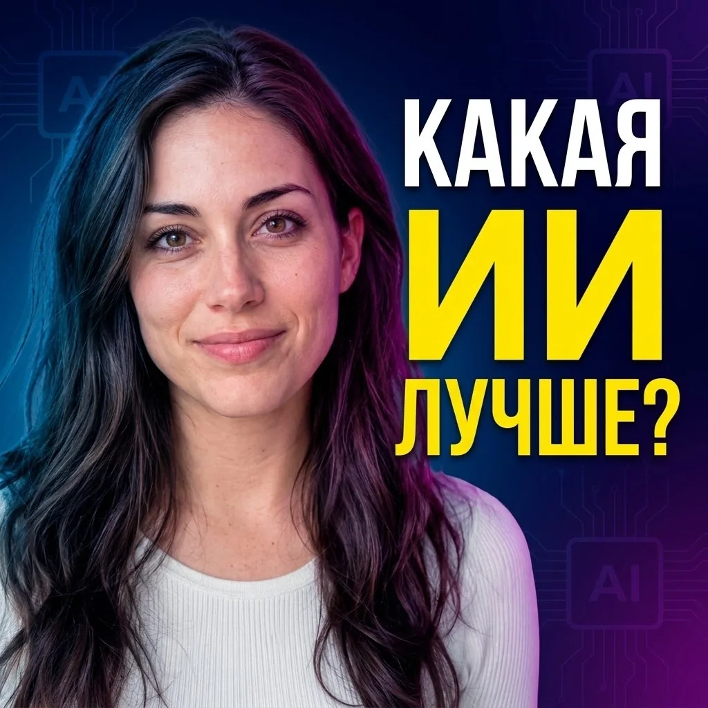 Квадратное превью YouTube от Nano Banana 2 с правильным русским текстом